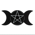 Triple Moon Spell Candle Holder
