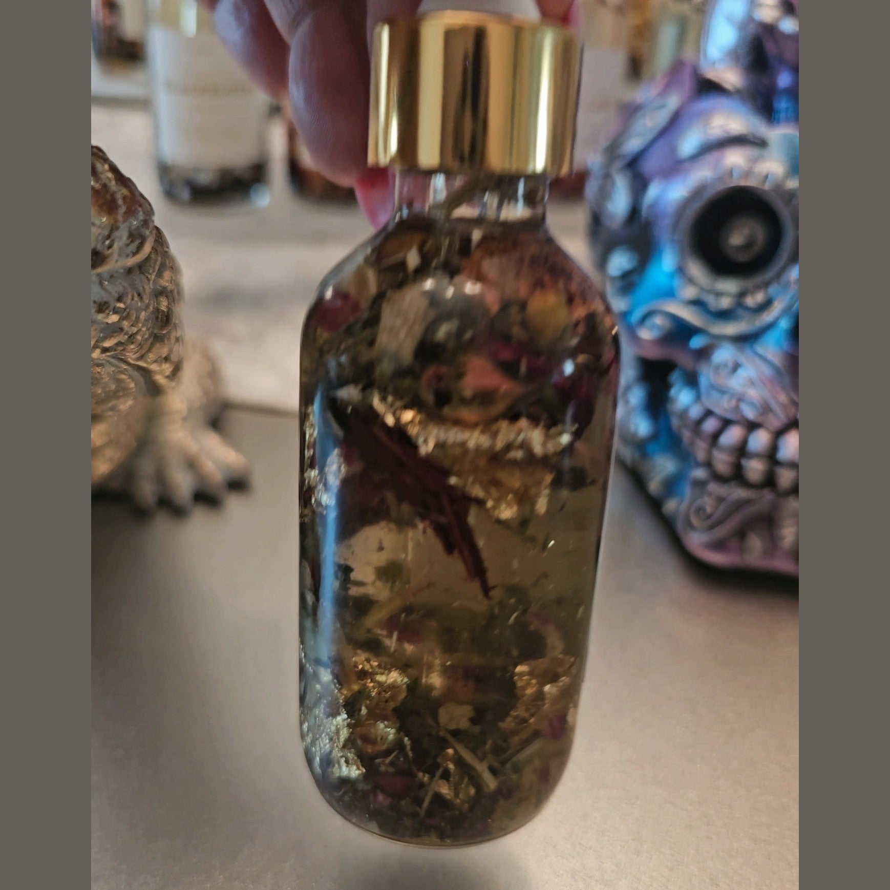 Raven Hoodoo Conjure Oil for Intuition, Manifestation, & Spiritual Power Ritual Oil