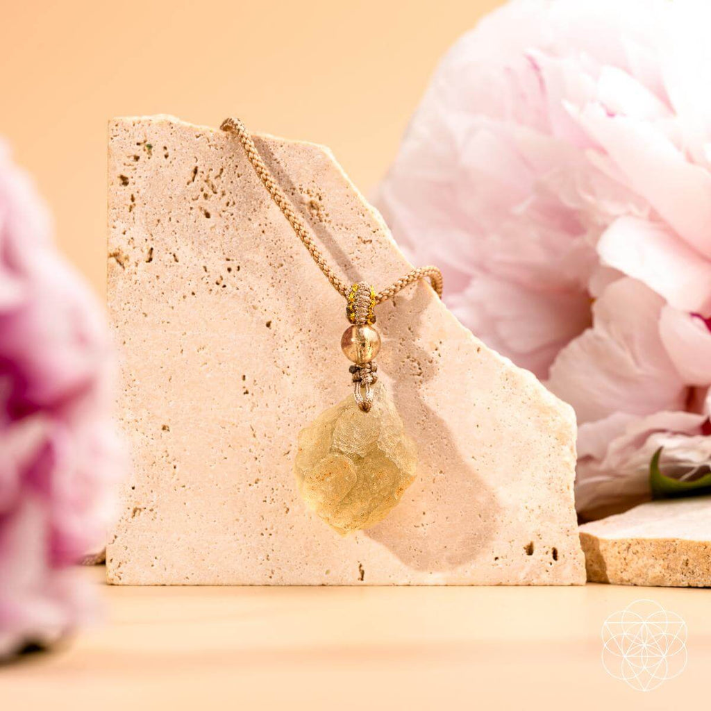 The Destiny Relic – Libyan Desert Glass Pendant